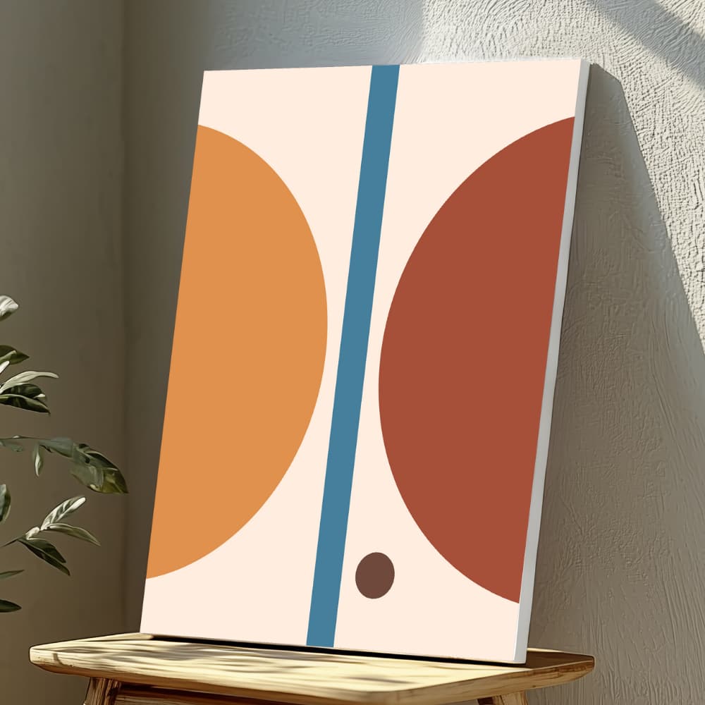 Mounted Wall Art Decor Vinyl Print - Vibrant, Elegant and Ready to Hang (A3-Size), photo 1