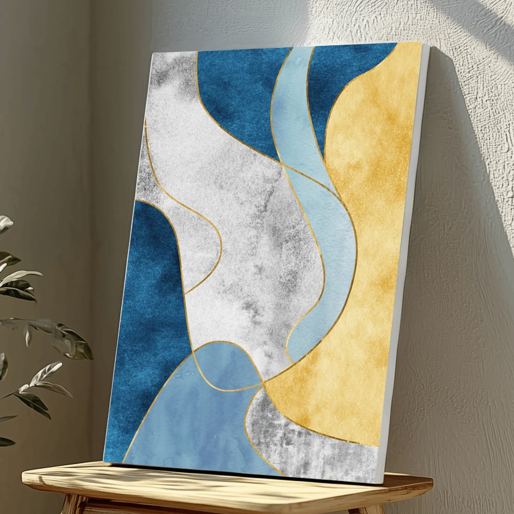 Mounted Wall Art Decor Vinyl Print - Vibrant, Elegant and Ready to Hang (A3-Size), photo 1