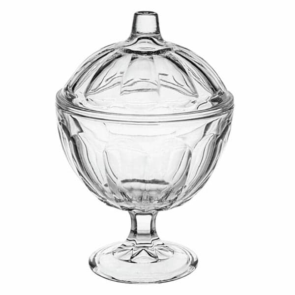 Glass Sweet Candy Jar Bowl with Lid, photo 4
