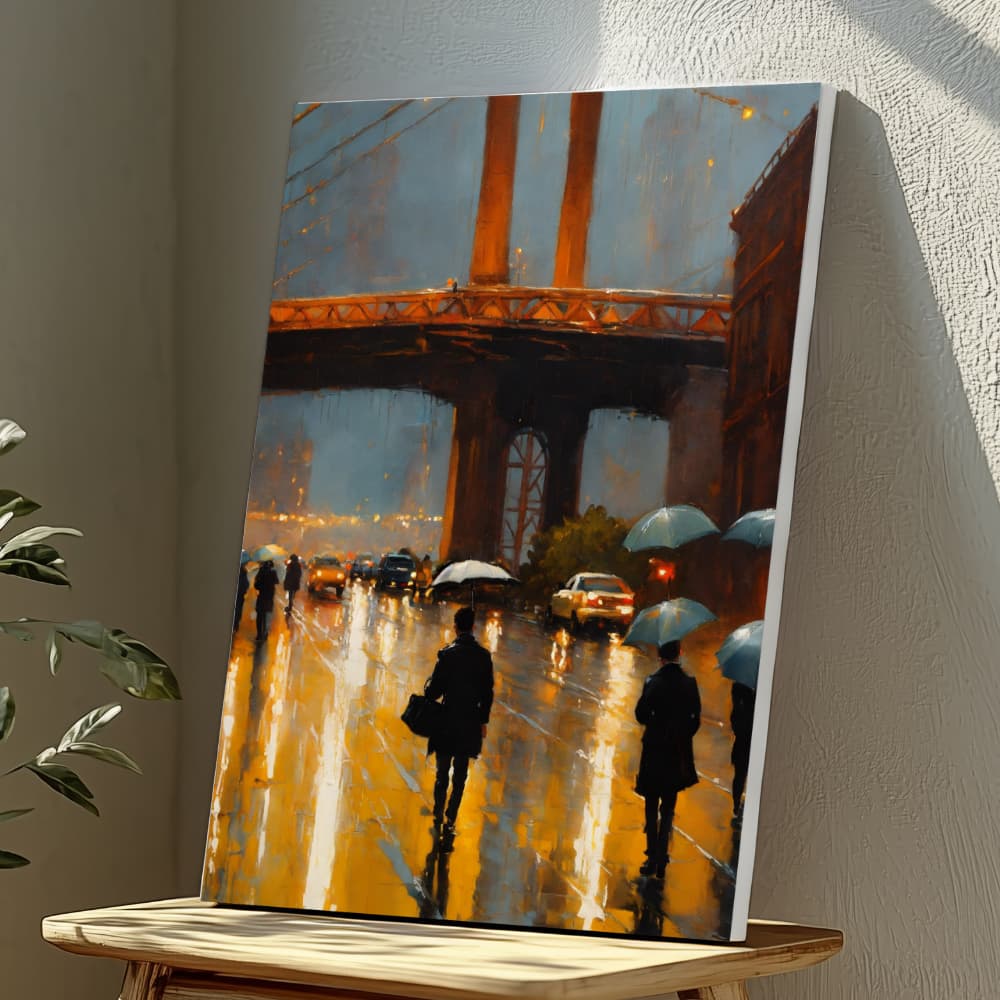 Mounted Wall Art Decor Vinyl Print - Vibrant, Elegant and Ready to Hang (A3-Size), photo 1