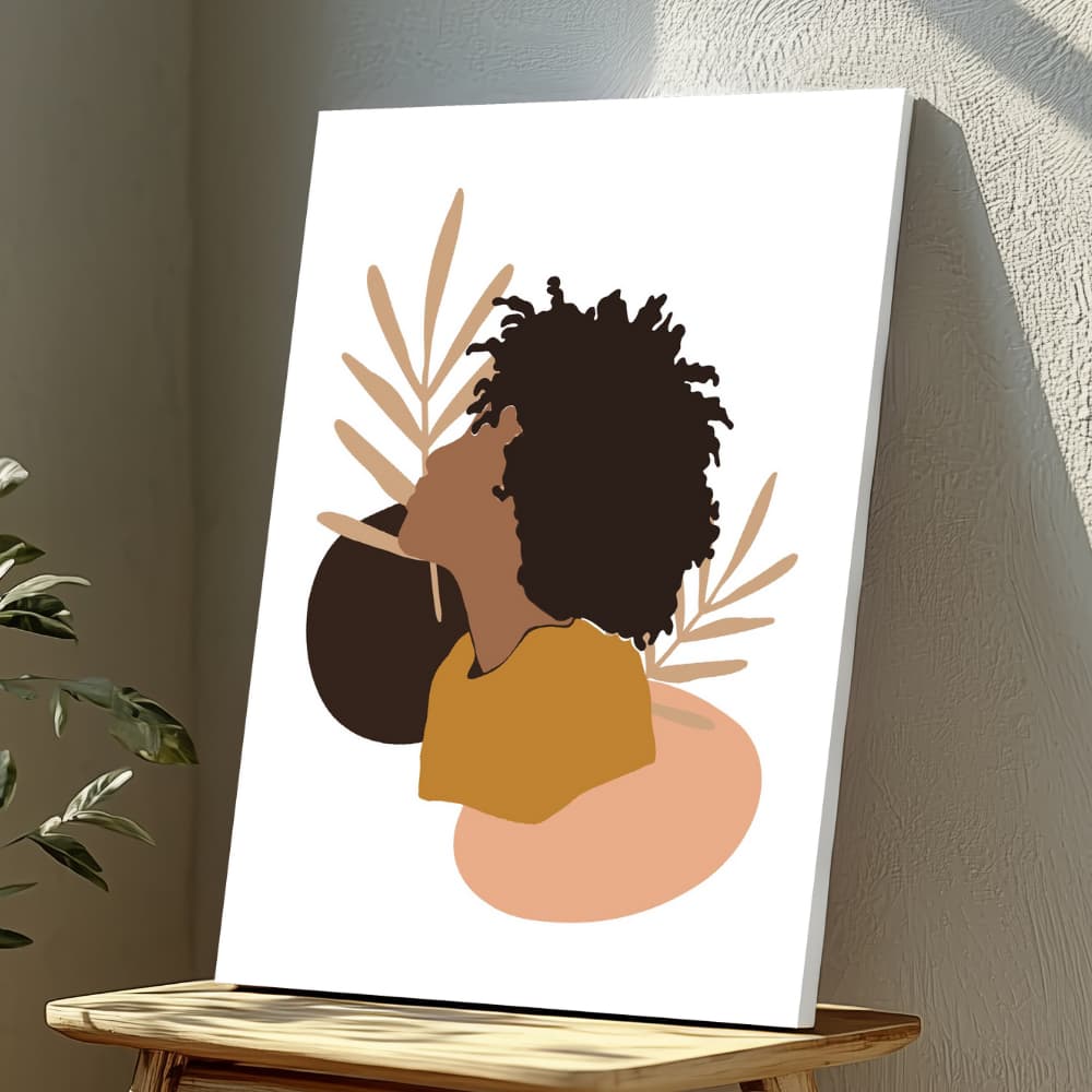 Mounted Wall Art Decor Vinyl Print - Vibrant, Elegant and Ready to Hang (A3-Size), photo 1