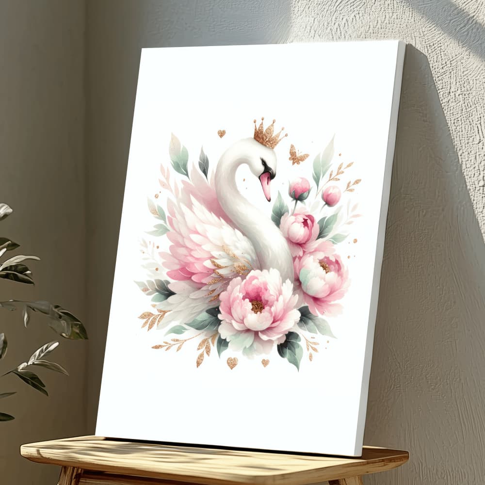 Mounted Wall Art Decor Vinyl Print - Vibrant, Elegant and Ready to Hang (A3-Size), photo 1