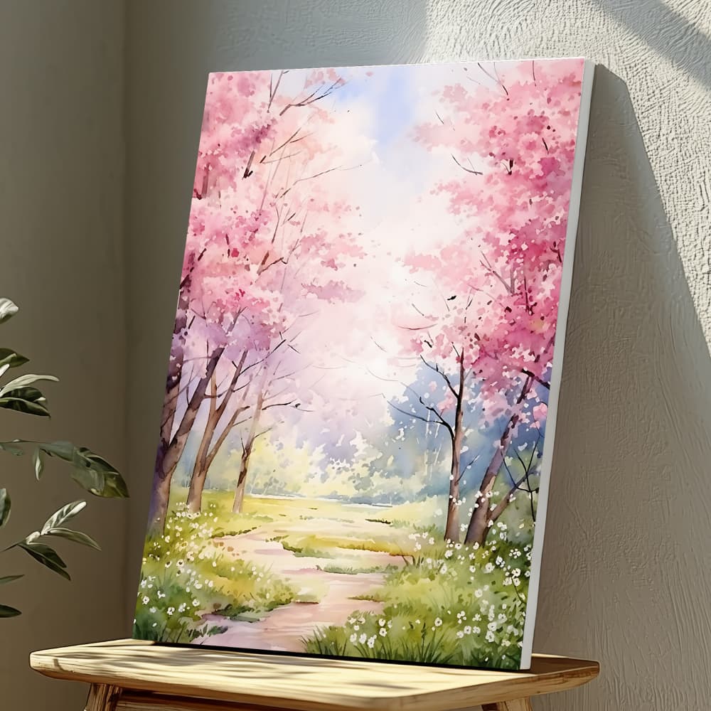 Mounted Wall Art Decor Vinyl Print - Vibrant, Elegant and Ready to Hang (A3-Size), photo 1