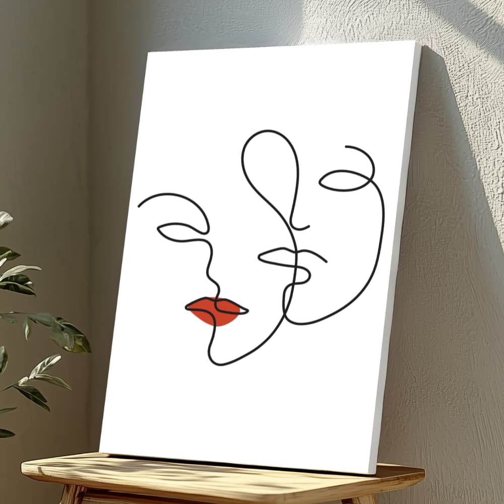 Mounted Wall Art Decor Vinyl Print - Vibrant, Elegant and Ready to Hang (A3-Size), photo 1