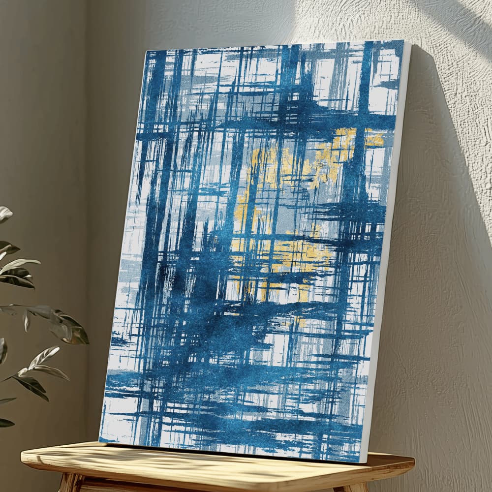Mounted Wall Art Decor Vinyl Print - Vibrant, Elegant and Ready to Hang (A3-Size), photo 1
