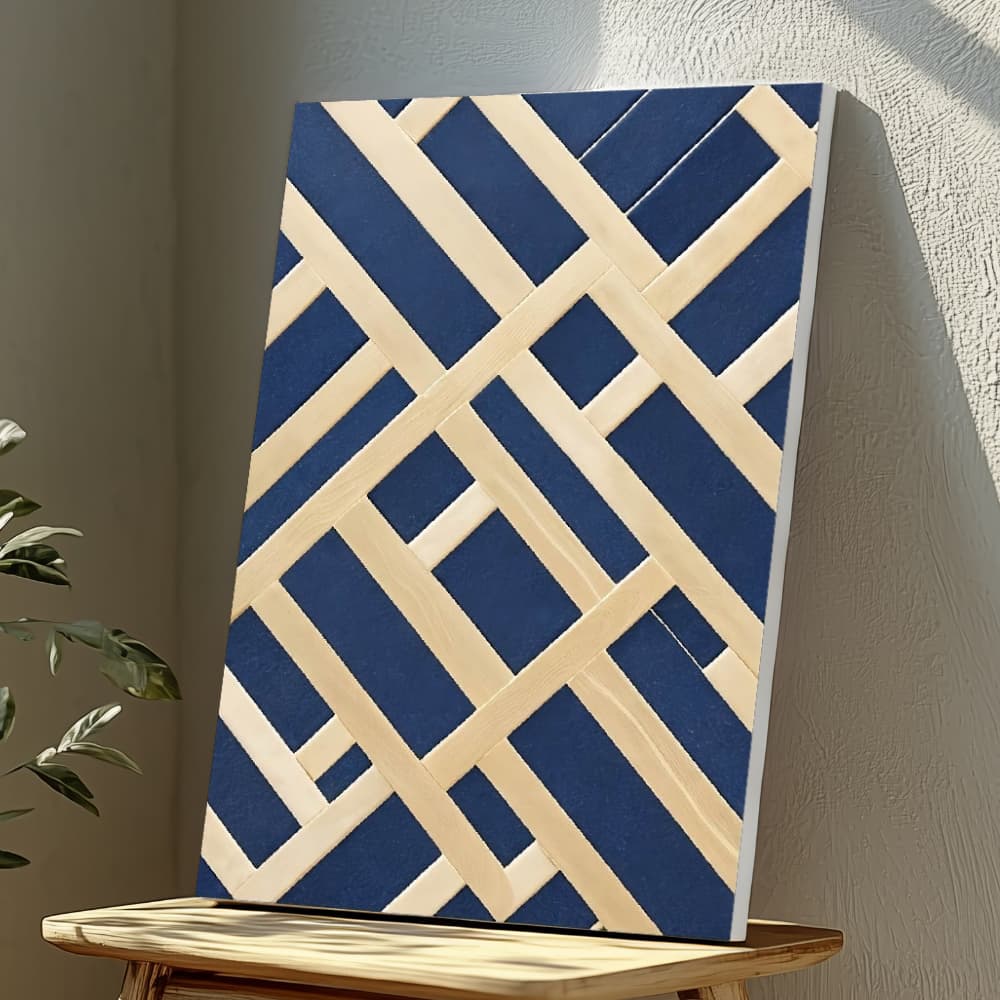 Mounted Wall Art Decor Vinyl Print - Vibrant, Elegant and Ready to Hang (A3-Size), photo 1