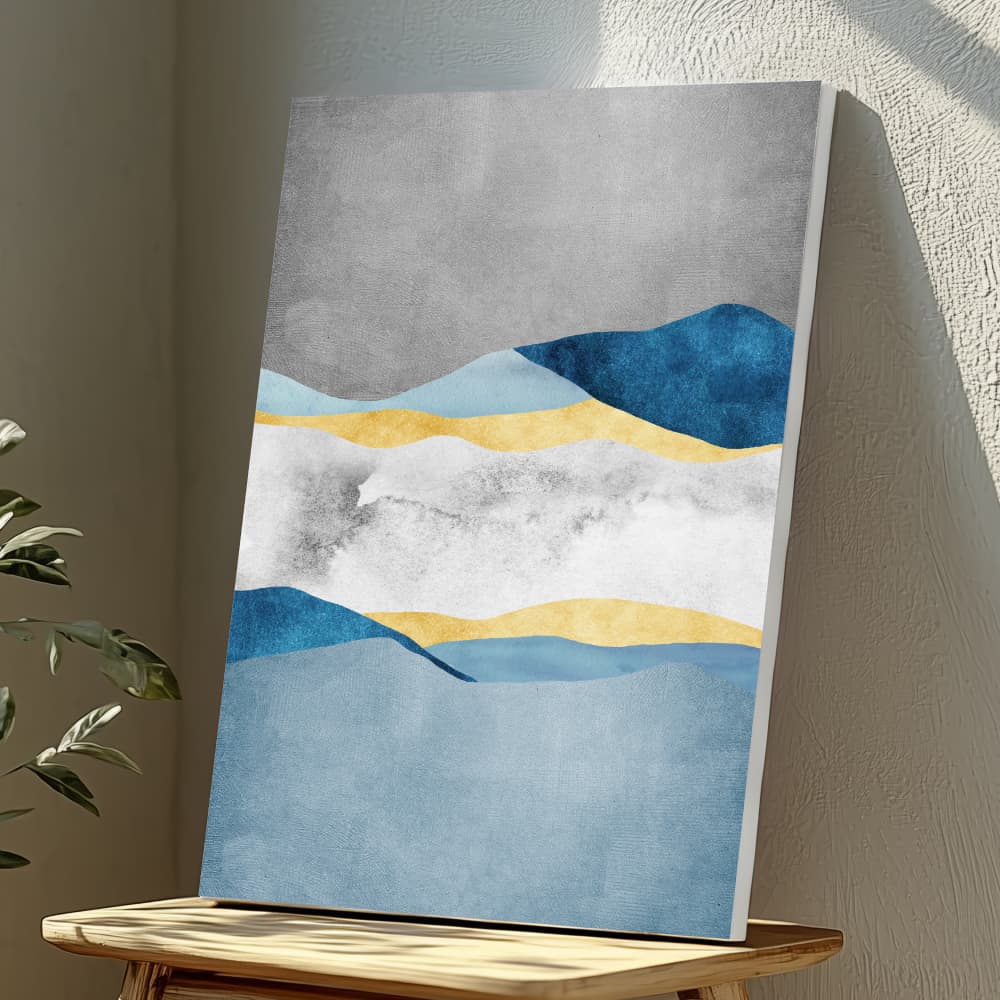Mounted Wall Art Decor Vinyl Print - Vibrant, Elegant and Ready to Hang (A3-Size), photo 1