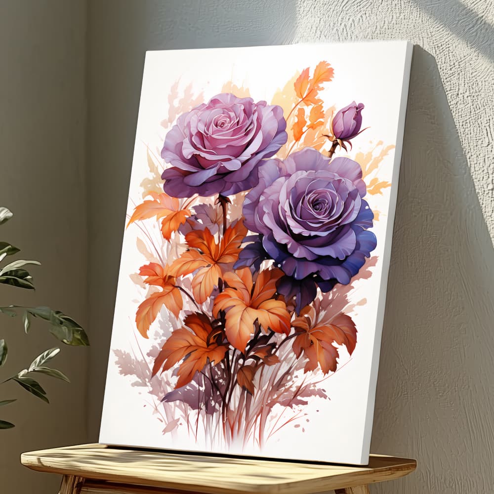 Mounted Wall Art Decor Vinyl Print - Vibrant, Elegant and Ready to Hang (A3-Size), photo 1