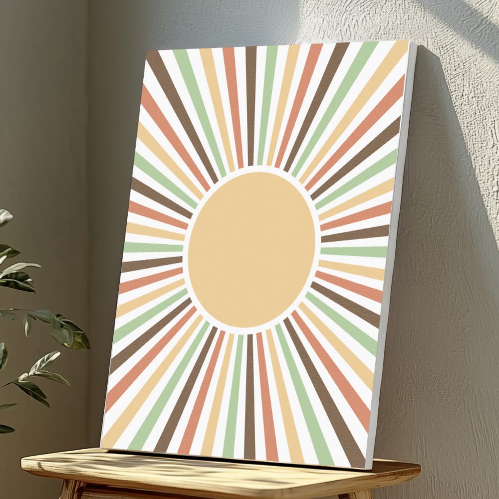 Mounted Wall Art Decor Vinyl Print - Vibrant, Elegant and Ready to Hang (A3-Size), photo 1
