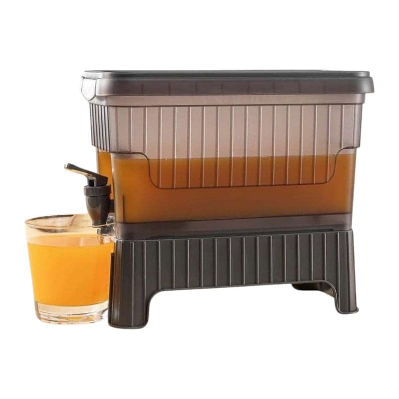 Water and Juice Dispenser with Faucet and Stand - Grey, photo 2