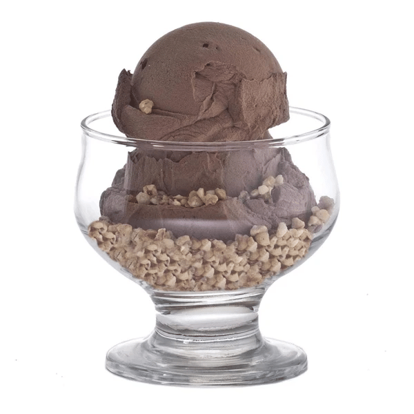 Dessert Glass Bowl Set - 6 Piece Footed Dessert Ice Cream Glass Bowl Set (278ml), photo 2