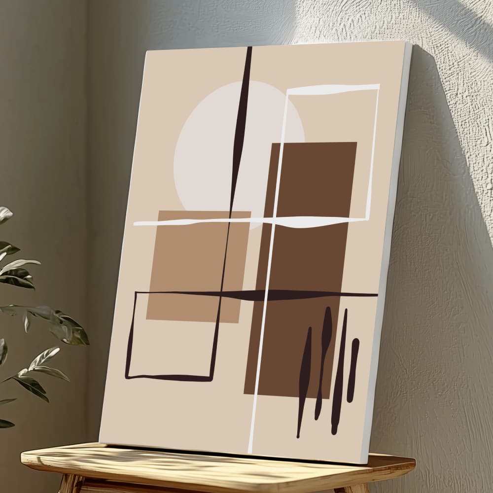 Mounted Wall Art Decor Vinyl Print - Vibrant, Elegant and Ready to Hang (A3-Size), photo 1