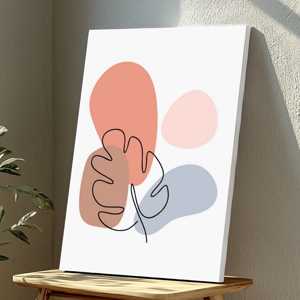 Mounted Wall Art Decor Vinyl Print - Vibrant, Elegant and Ready to Hang (A3-Size), photo 1