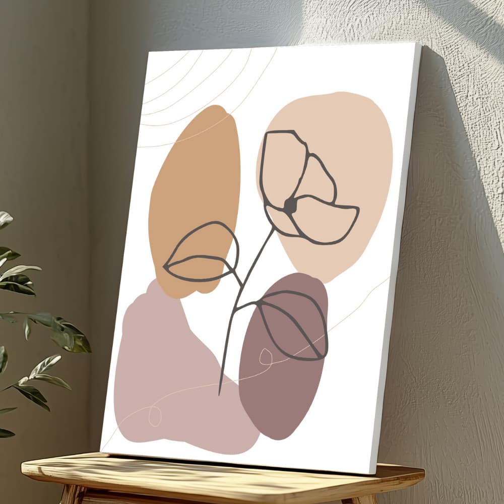 Mounted Wall Art Decor Vinyl Print - Vibrant, Elegant and Ready to Hang (A3-Size), photo 1