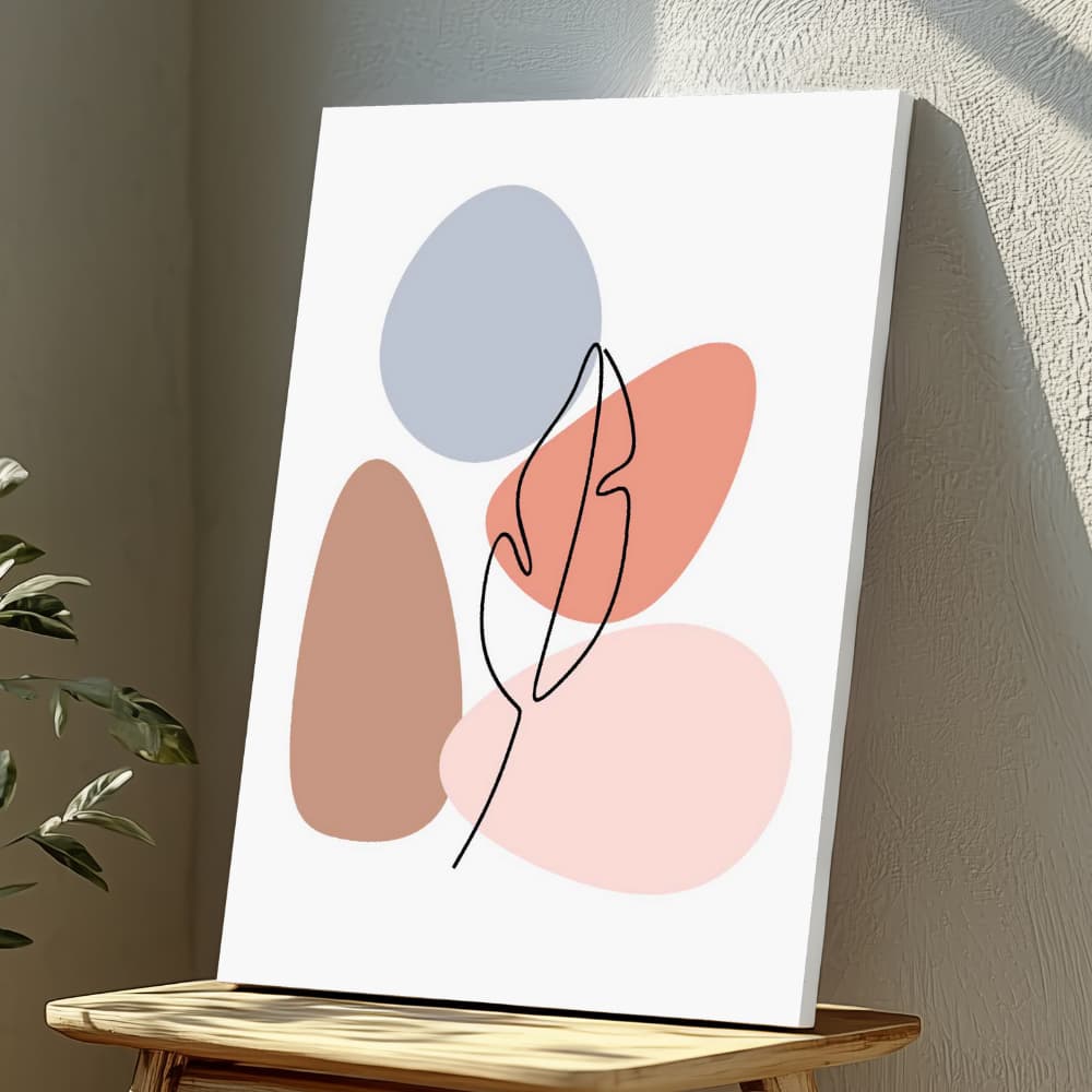 Mounted Wall Art Decor Vinyl Print - Vibrant, Elegant and Ready to Hang (A3-Size), photo 1