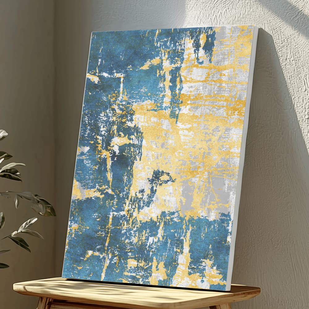 Mounted Wall Art Decor Vinyl Print - Vibrant, Elegant and Ready to Hang (A3-Size), photo 1
