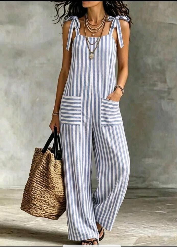 French Stripe Jumpsuit, photo 1