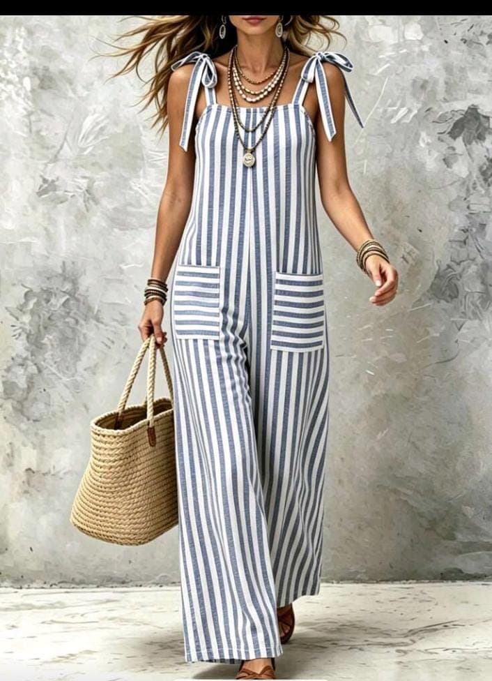 French Stripe Jumpsuit, photo 4