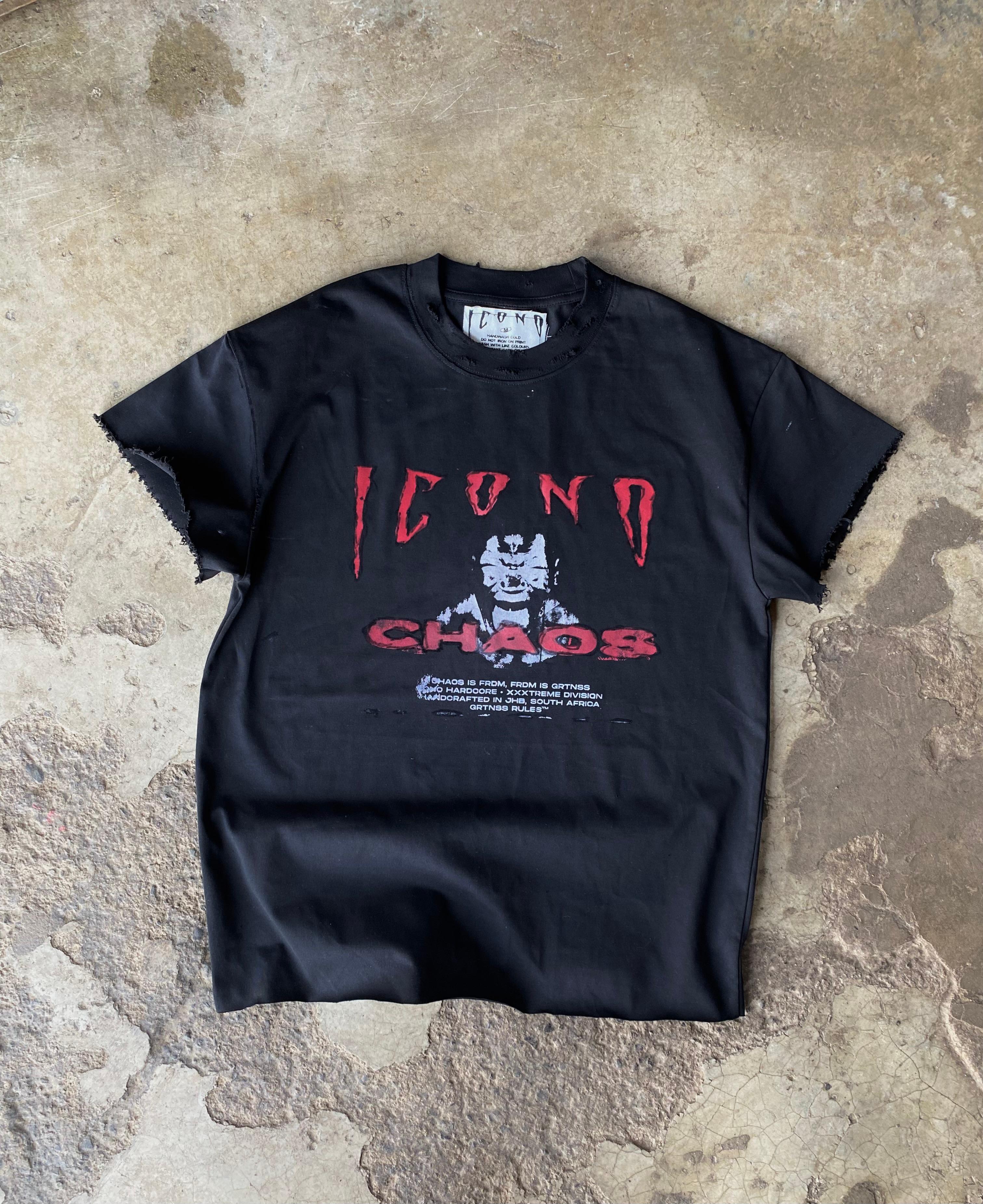 CHAOS HALF SLEEVE TEE