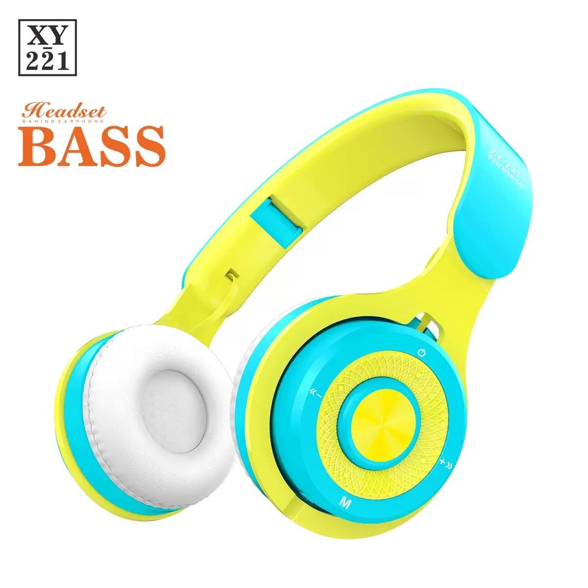 XY221 Wireless Bluetooth Headphones – Foldable Bluetooth FM Headset — 3
