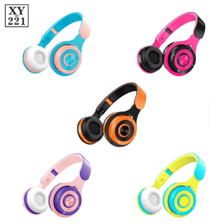XY221 Wireless Bluetooth Headphones – Foldable Bluetooth FM Headset — 1