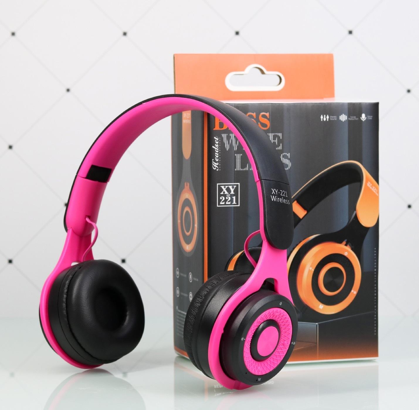 XY221 Wireless Bluetooth Headphones – Foldable Bluetooth FM Headset — 5