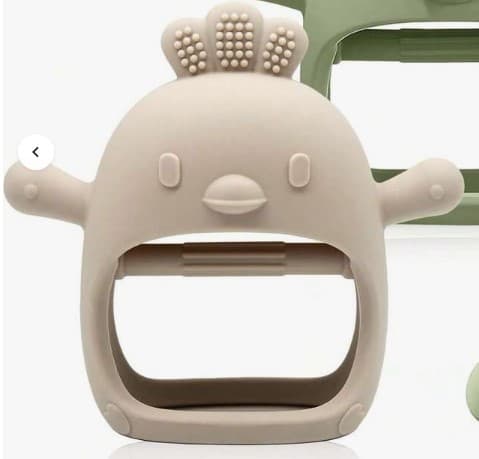 Infant Chick Teether, Hand-Grip Teething Toy — 3