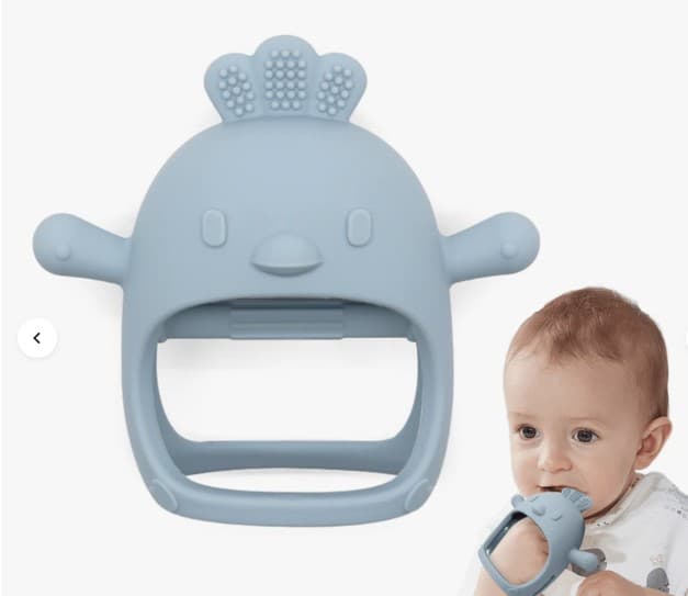 Infant Chick Teether, Hand-Grip Teething Toy — 2