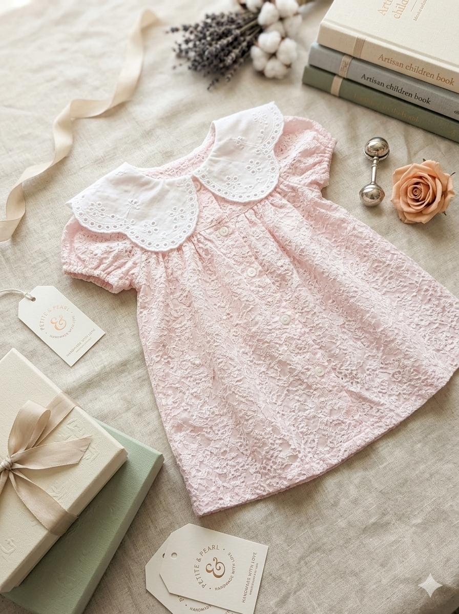 Pink flower dress, photo 1