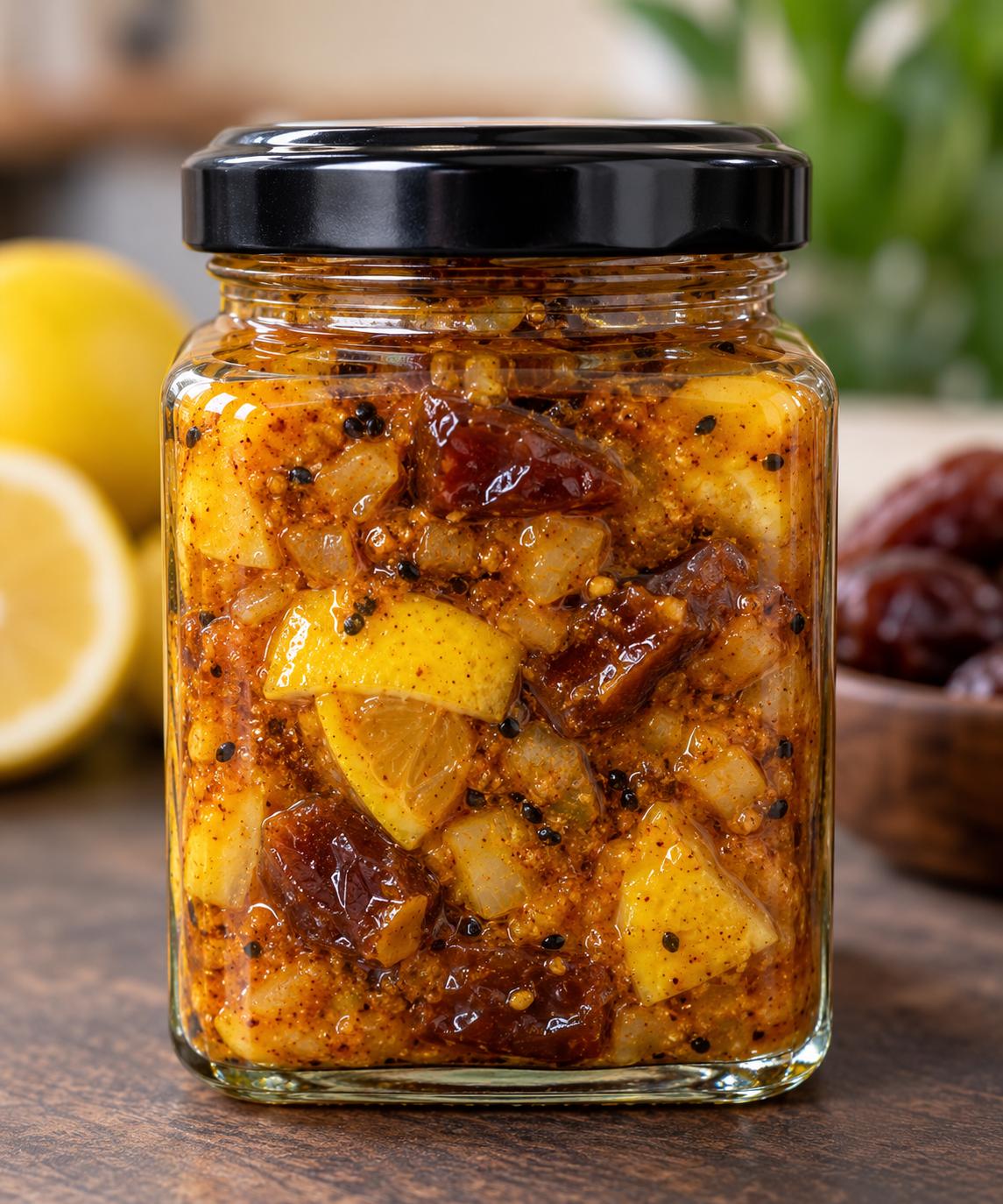 Lemon & Dates Pickle | Homemade | Preservative-Free — 2
