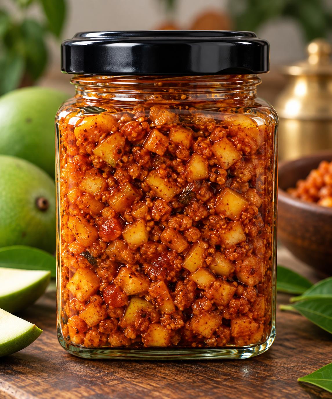 Mango Pickle- Kadumanga | Homemade | Preservative-Free — 2