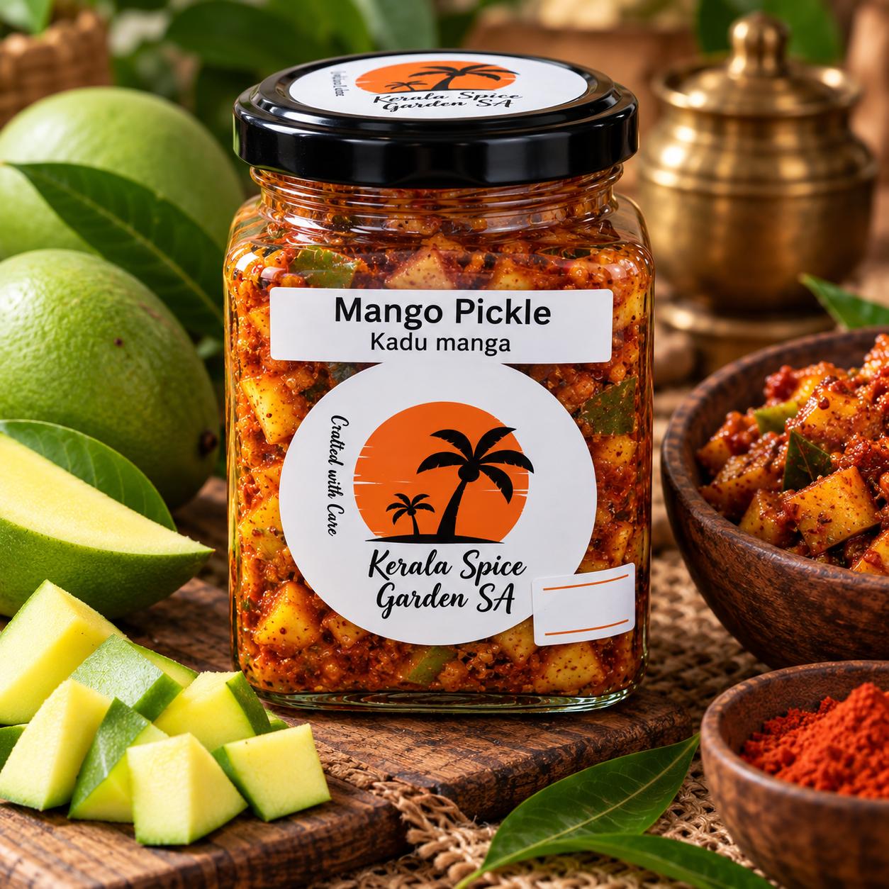 Mango Pickle- Kadumanga | Homemade | Preservative-Free
