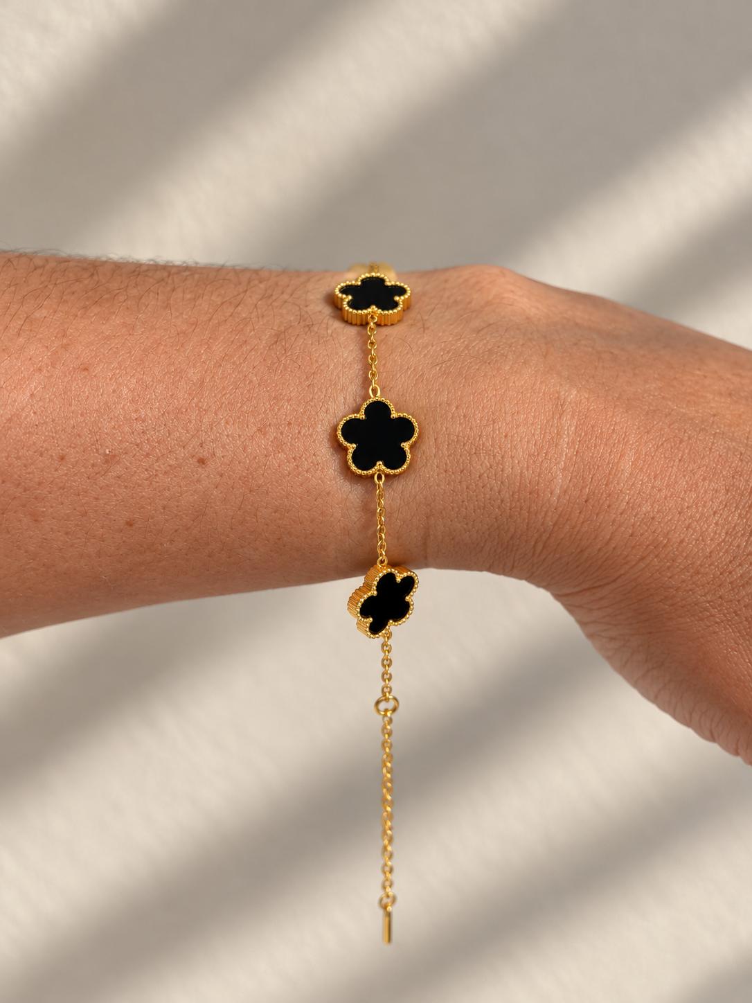 The Bloom Bracelet-Black