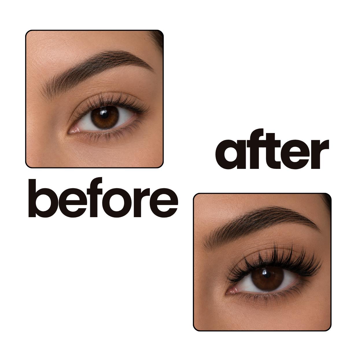 Wispy Lash Cluster Set 120 Clusters with Spoolie and Tweezer, photo 3