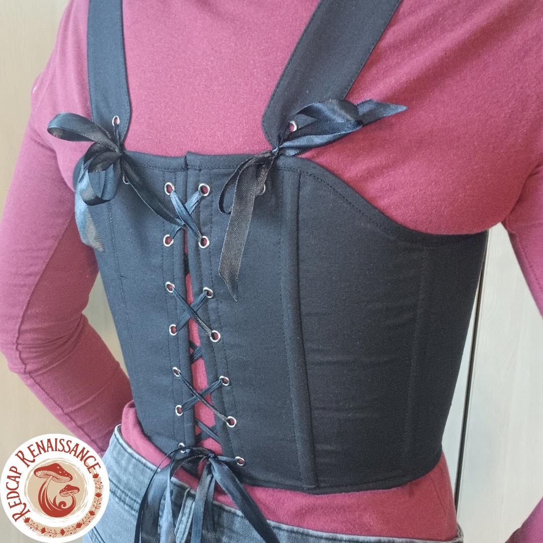 Black corset top, photo 2