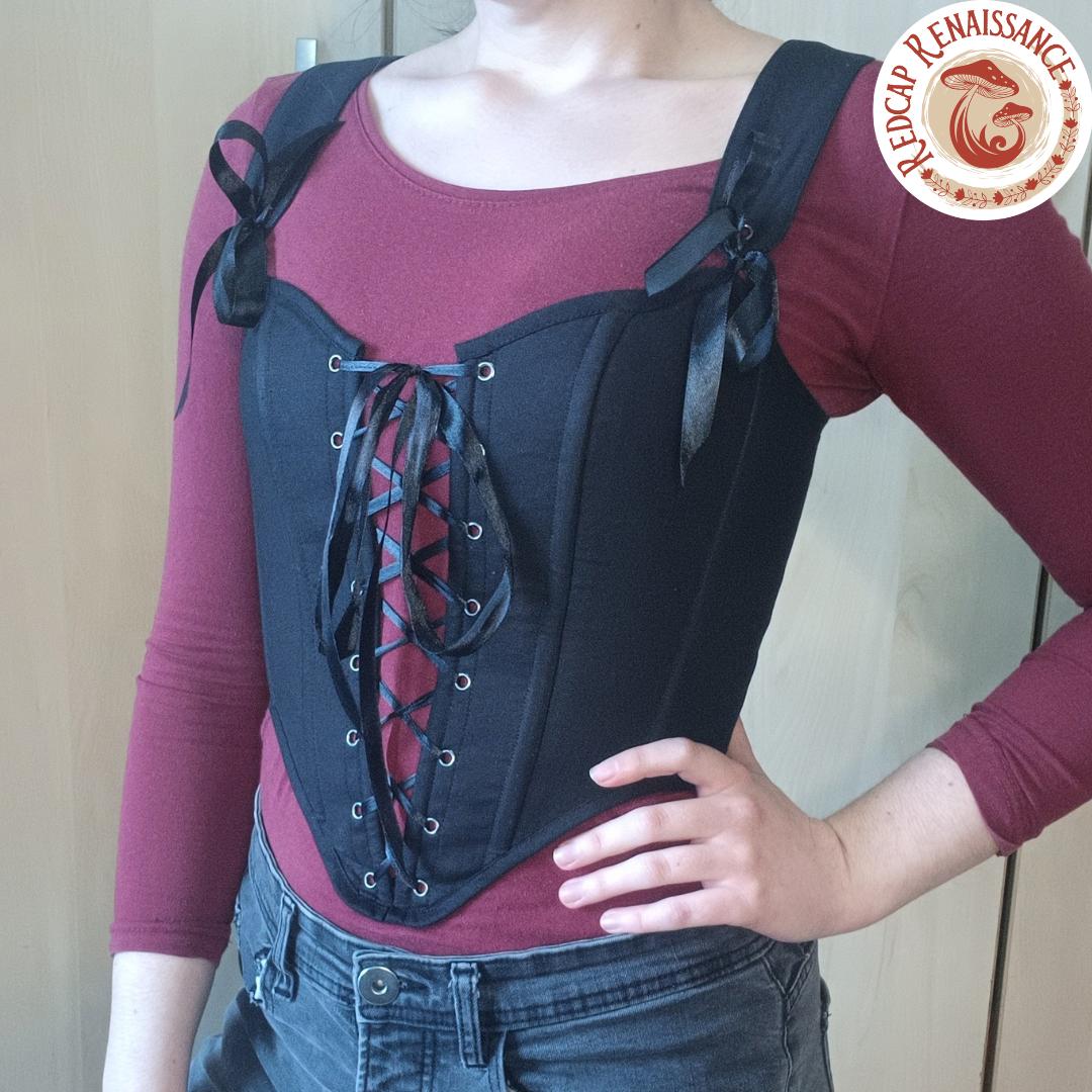 Black corset top, photo 3
