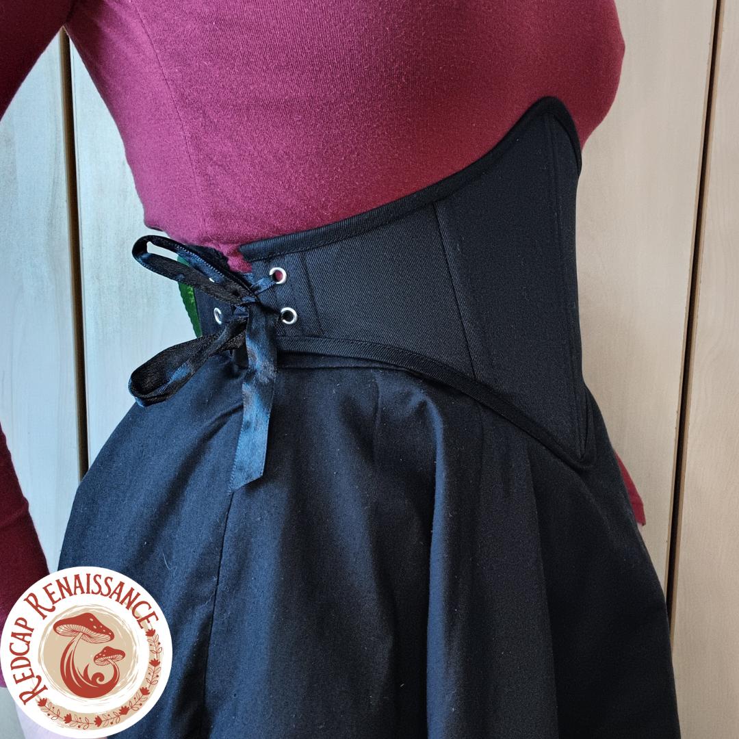 Black corset belt, photo 5