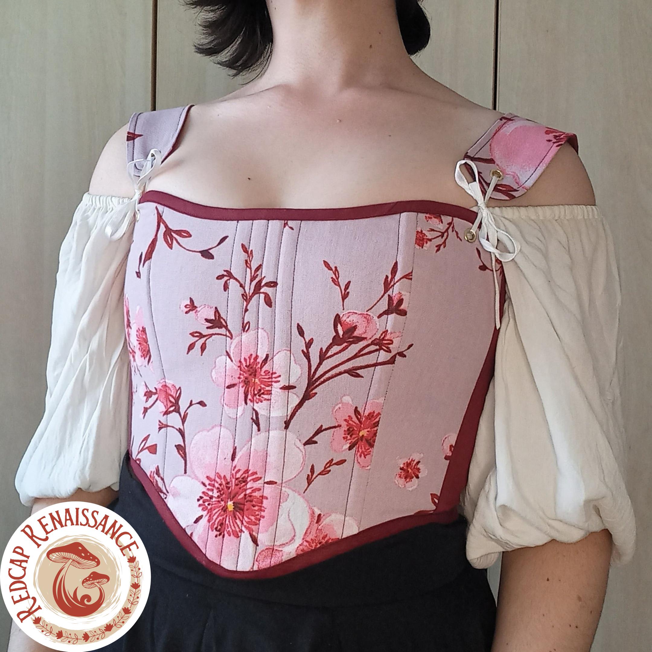 Plum Blossom Corset Top, photo 4