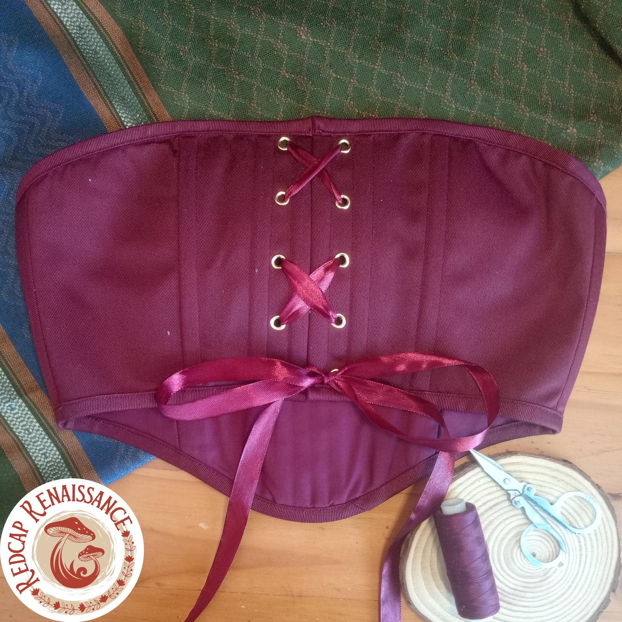 Plum Blossom Underbust Corset, photo 3