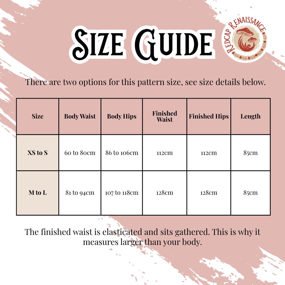 3 Tier Maxi Skirt pattern, photo 2