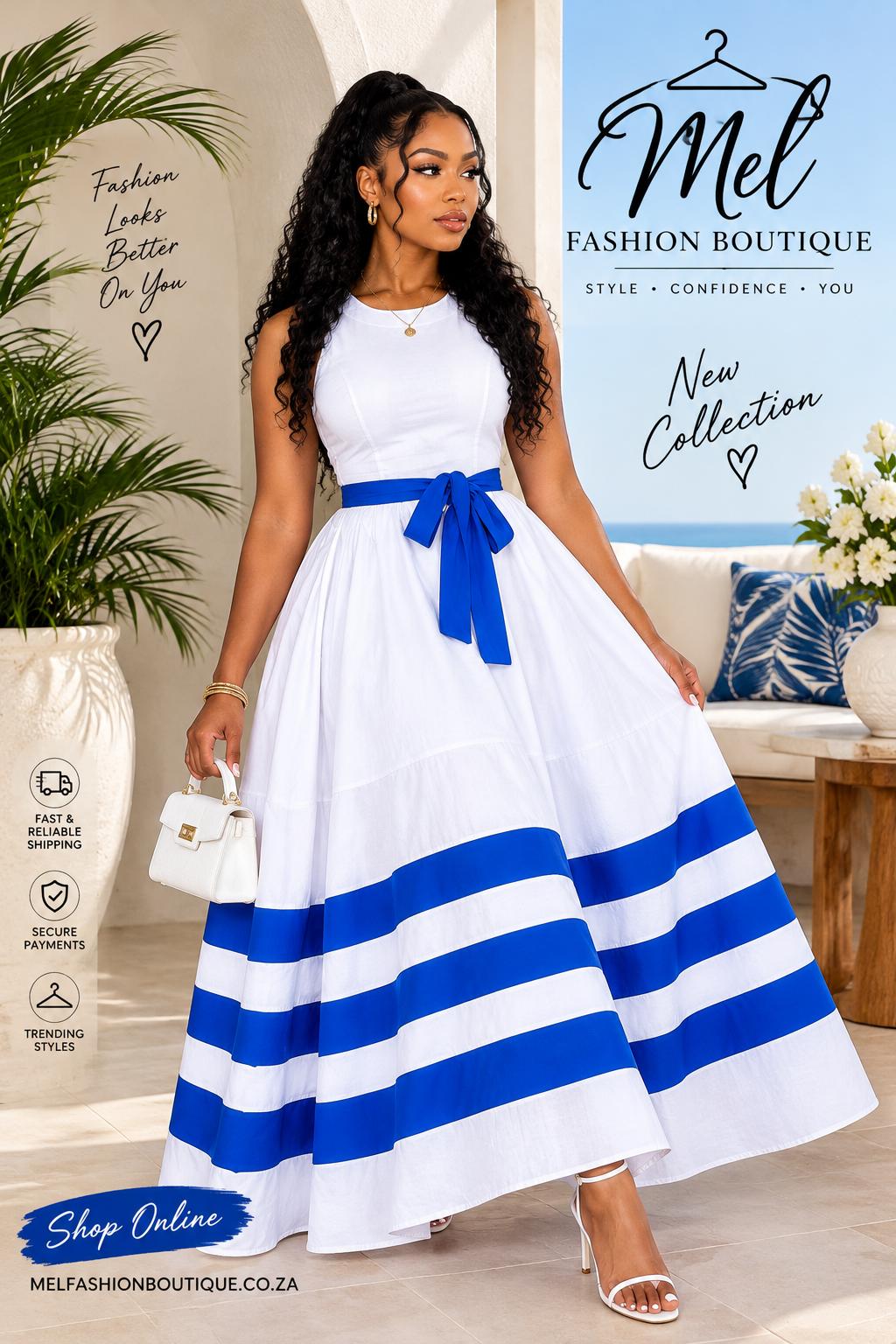  Belted Maxi Dress , photo 2