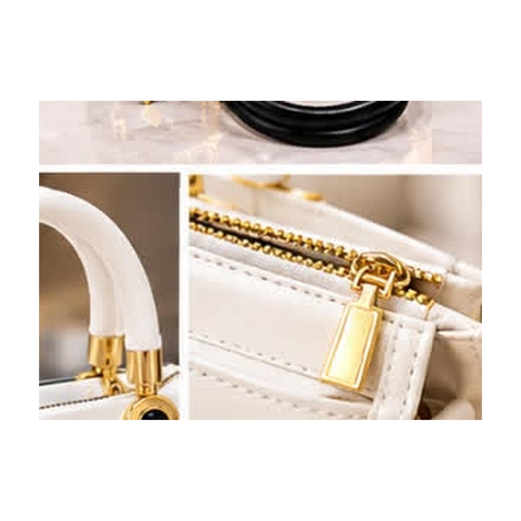 5623# Mini Boss Bag - Gold Hardware Top Handle - 7 Colours, photo 2