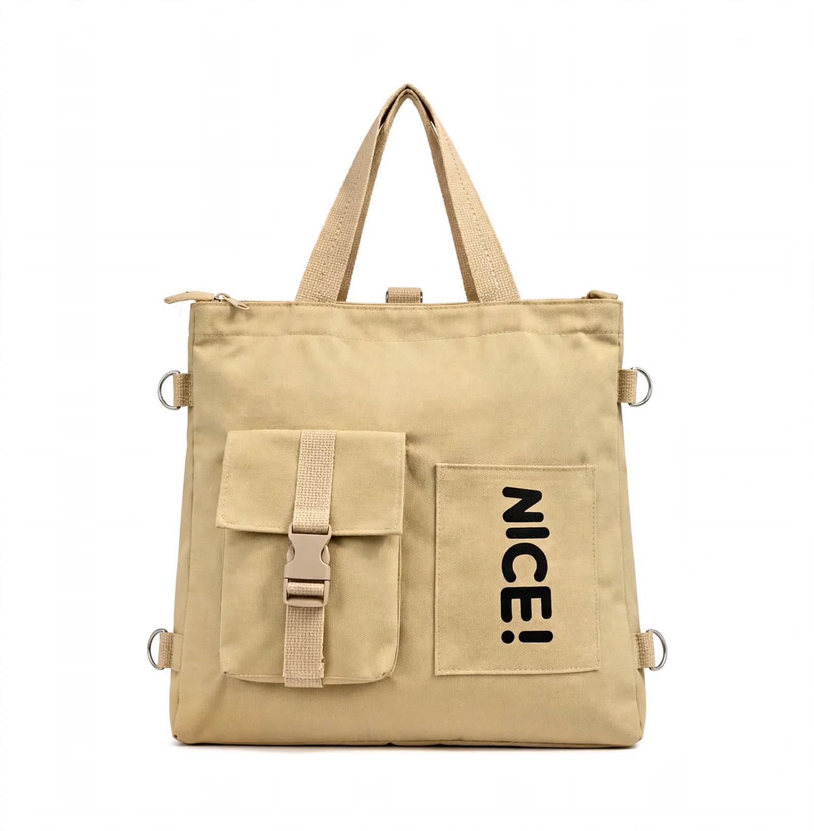 NICE! Tote Bag G268# - 5 Colours - Laptop & Everyday Bag, photo 2