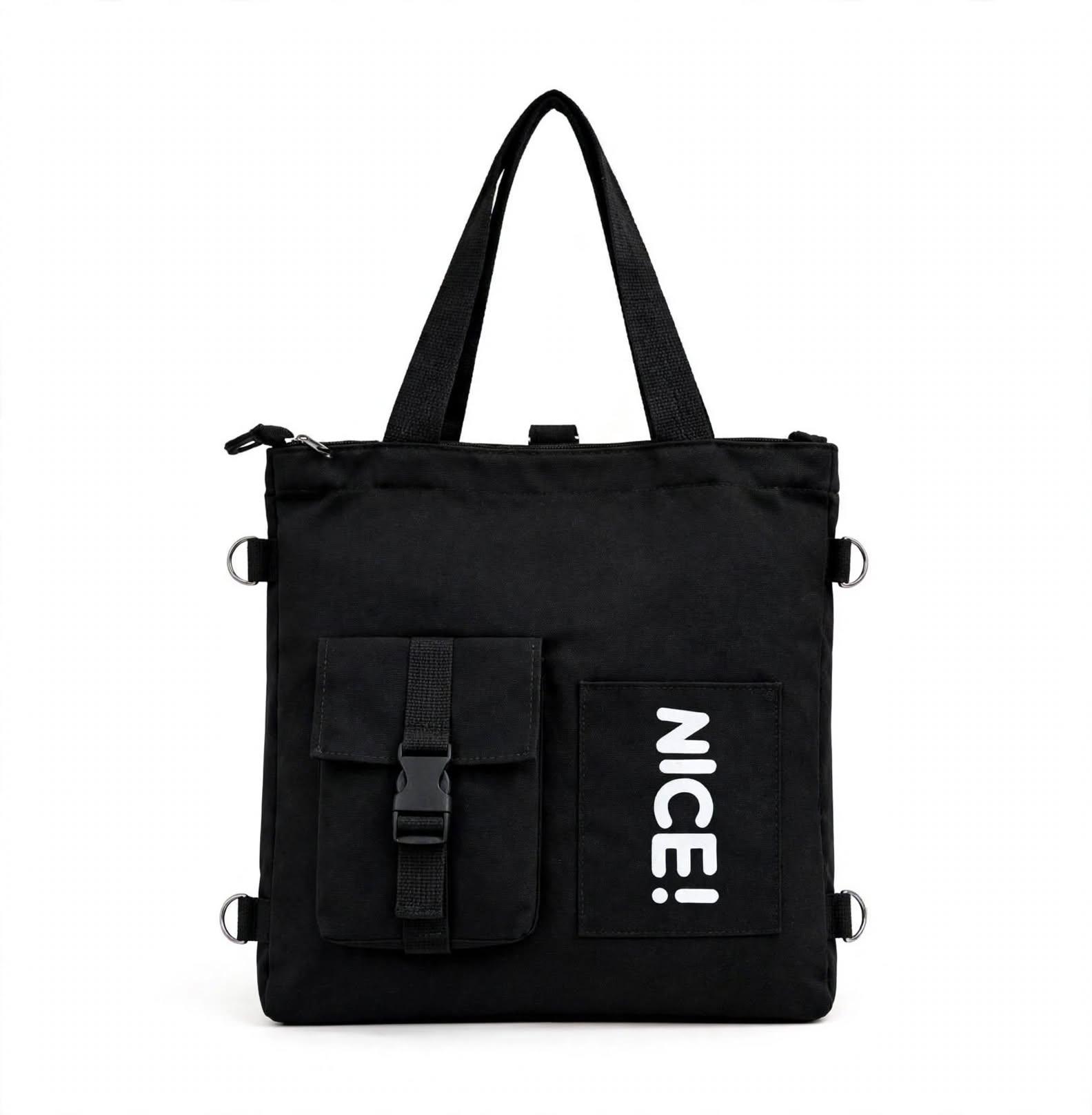 NICE! Tote Bag G268# - 5 Colours - Laptop & Everyday Bag, photo 4