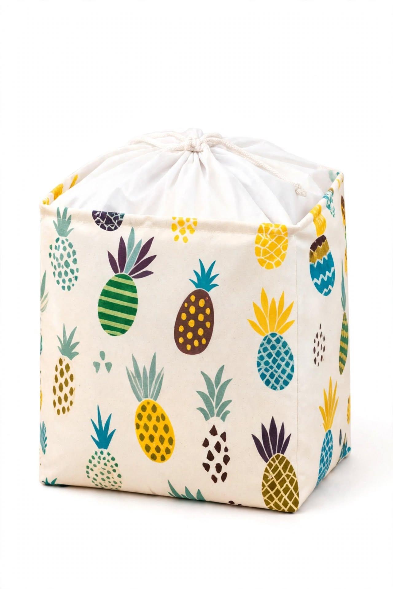 60# Large Laundry Storage Bag - Water-Resistant Drawstring - 100L - 6 Designs, photo 4