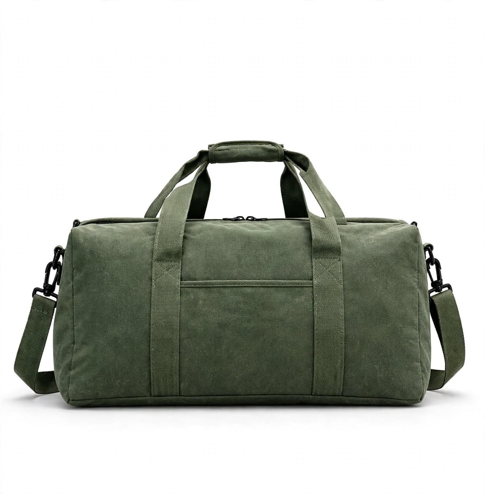 Large Canvas Duffle Bag 1712# - 65cm Travel Weekender (30x26x65cm), photo 3