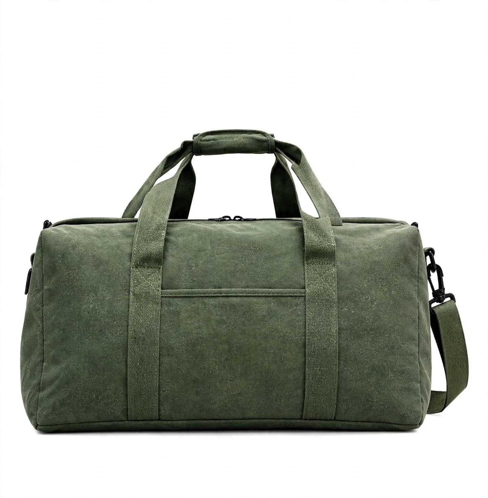 Large Canvas Duffle Bag 1712# - 65cm Travel Weekender (30x26x65cm), photo 2