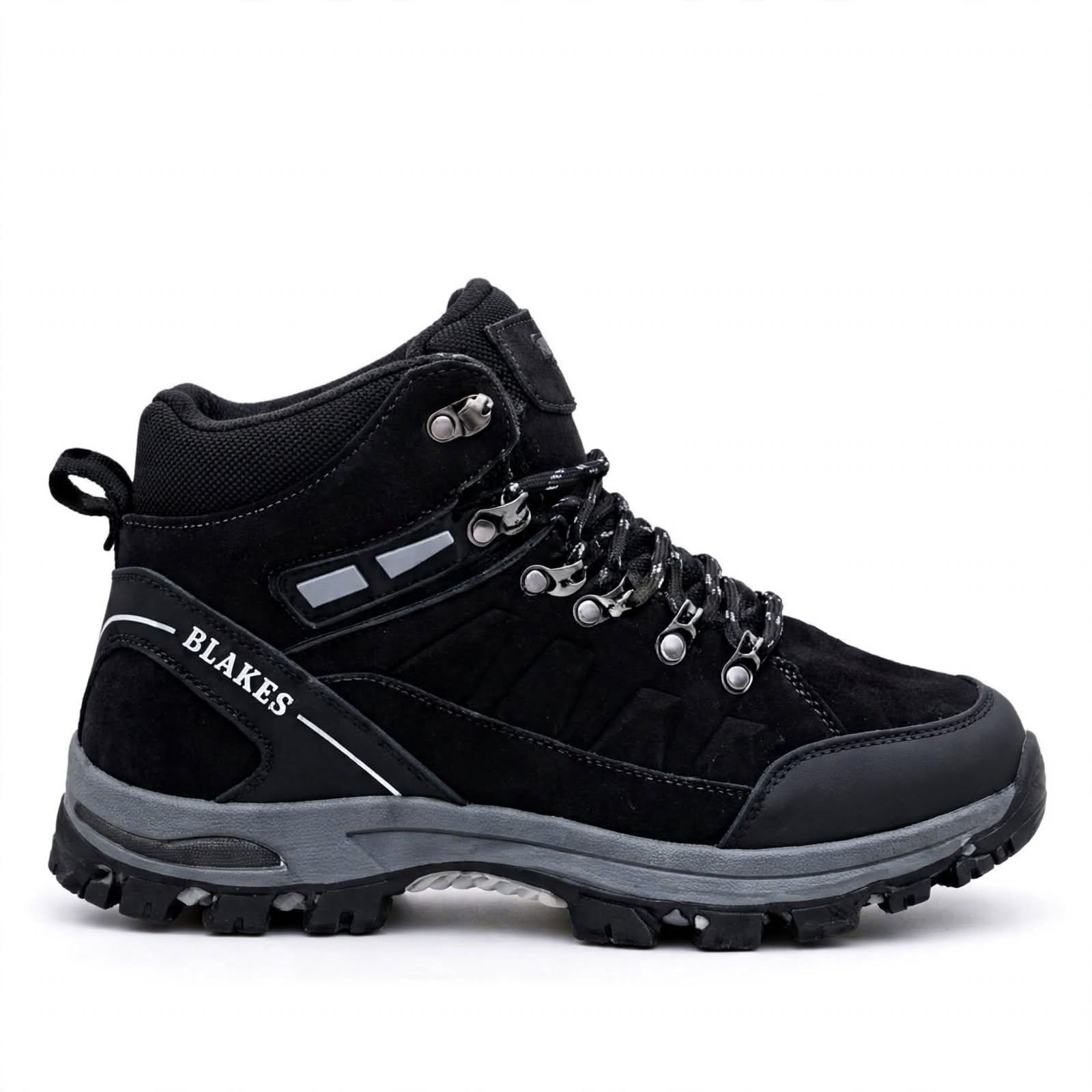 BLAKES Hiking Boots - Men's Outdoor High Top - Green/Black/Tan - Size 39-45, photo 4