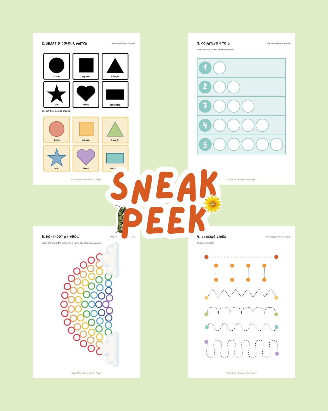 Free Welcome Pack | Montessori Printable Activities for Little Ones | Instant Download, photo 2
