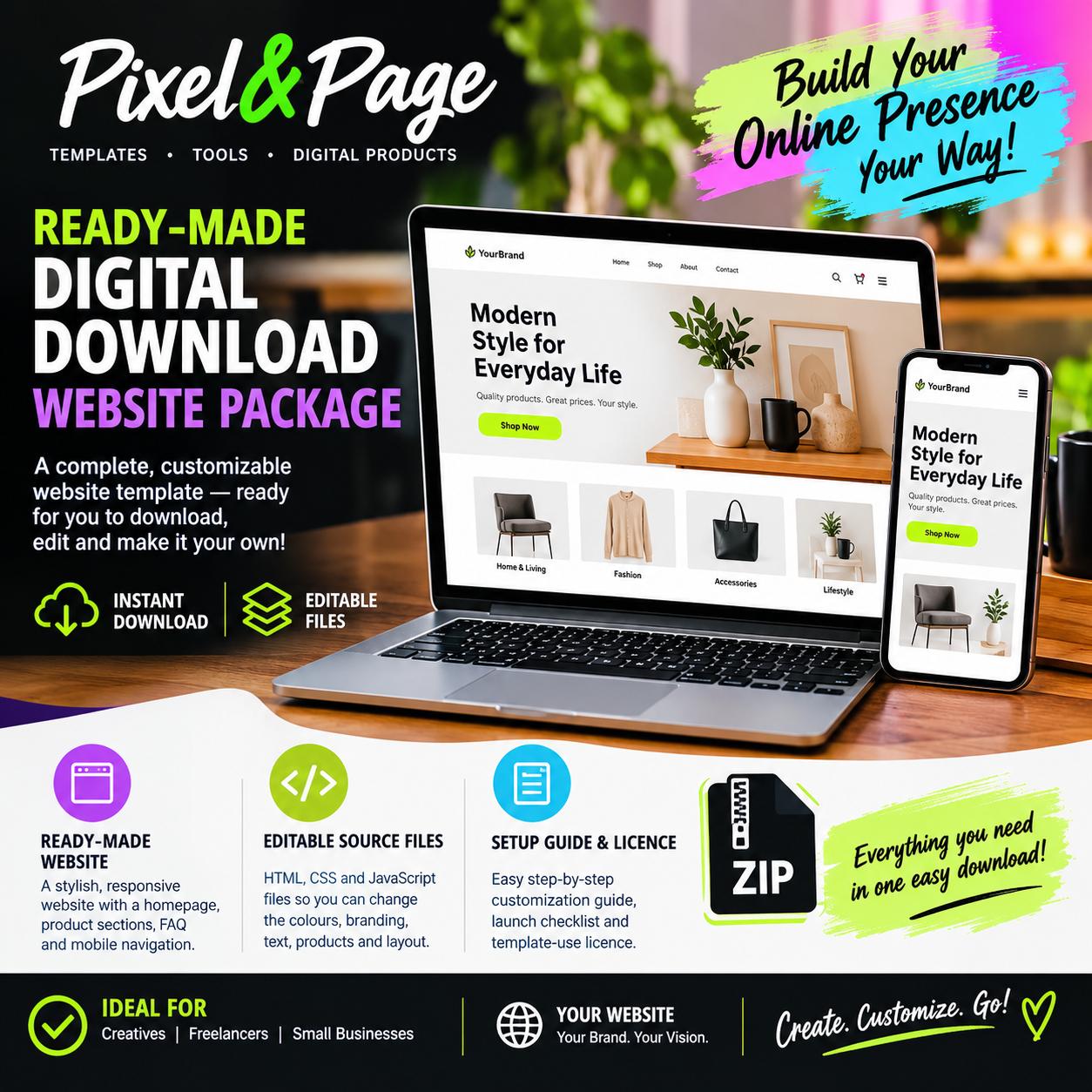 Ready made Website Package